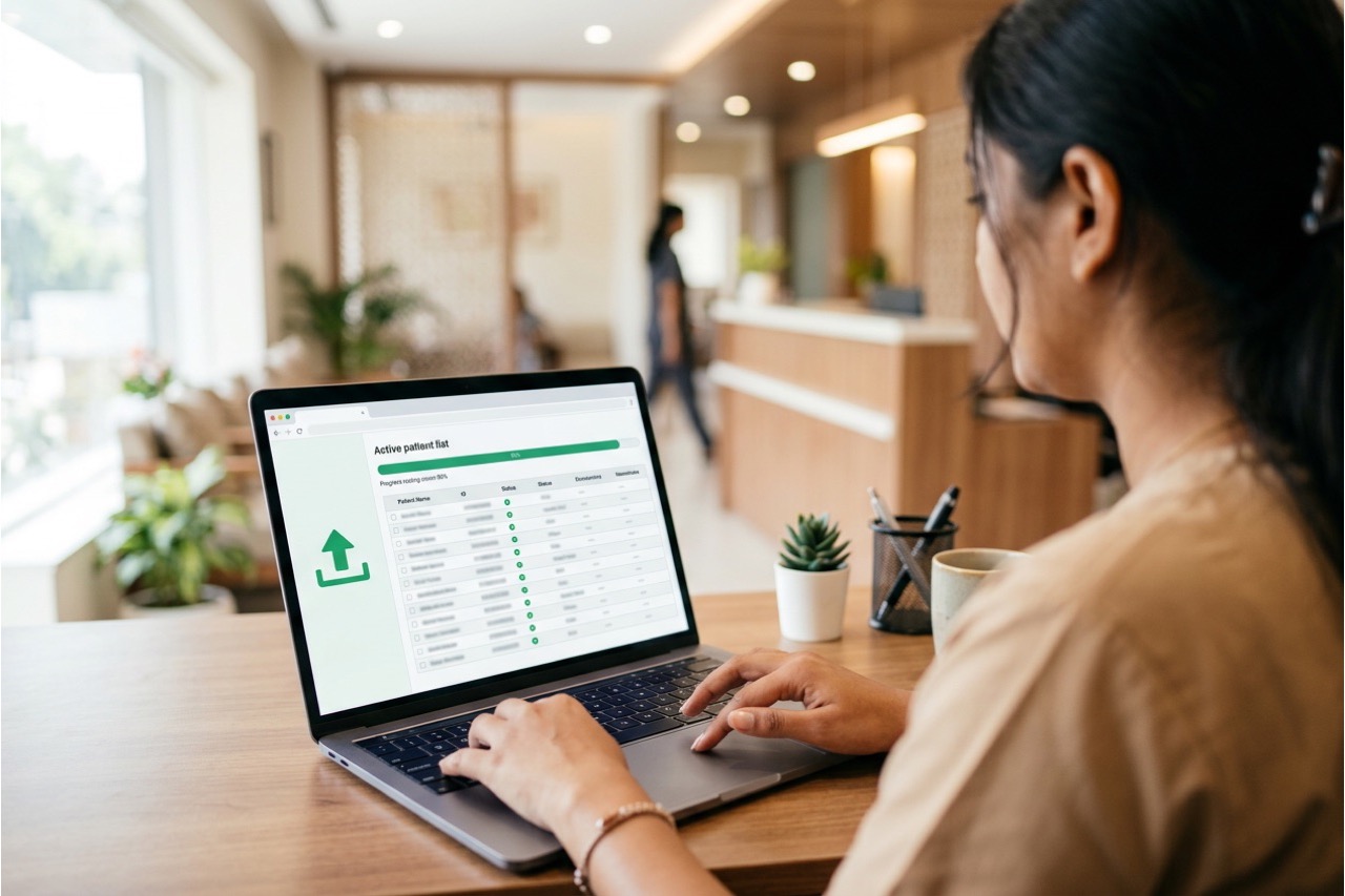 Importing a patient list from Excel